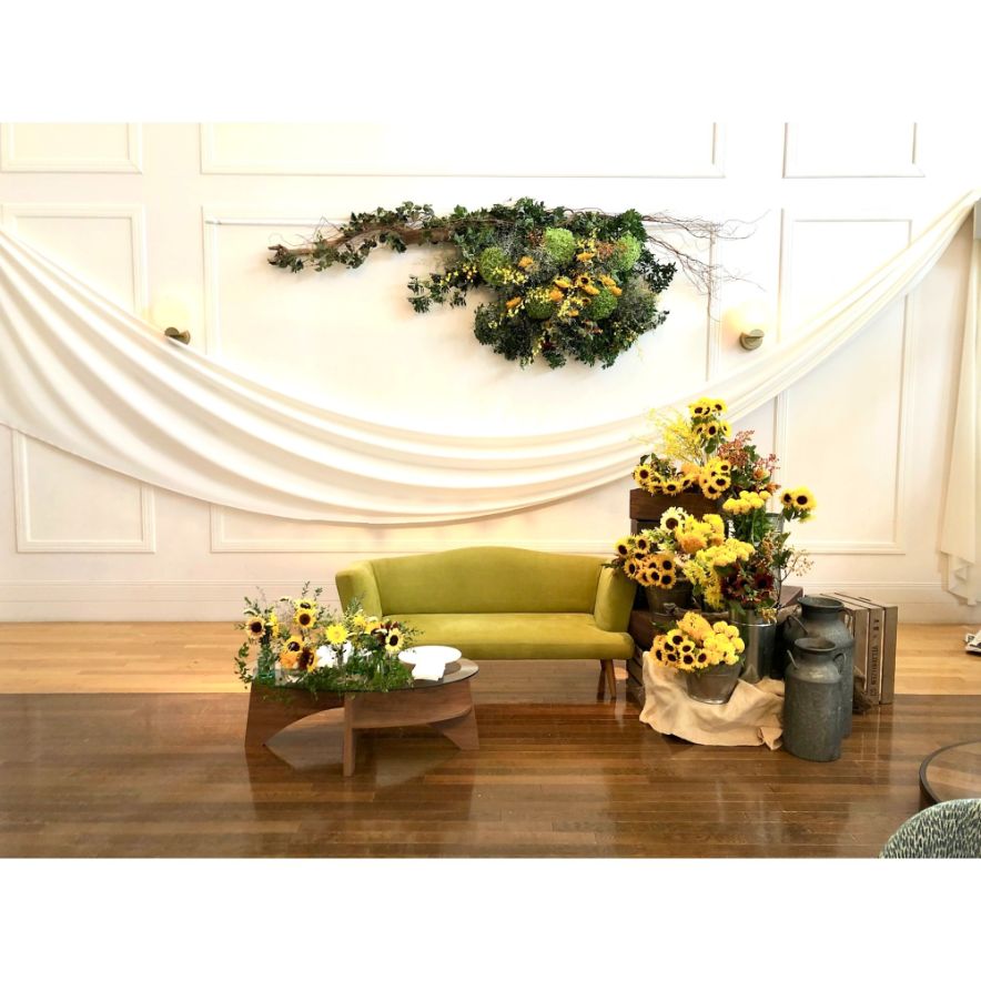 【ブーケプレゼント】オーダーメイドウェディング装花トータルプラン 【結婚式 フラワー 会場装花 オーダーメイド】