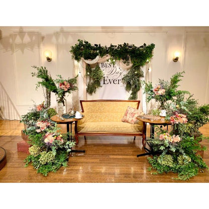 【ブーケプレゼント】オーダーメイドウェディング装花トータルプラン 【結婚式 フラワー 会場装花 オーダーメイド】