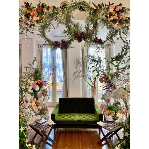 【ブーケプレゼント】オーダーメイドウェディング装花トータルプラン 【結婚式 フラワー 会場装花 オーダーメイド】