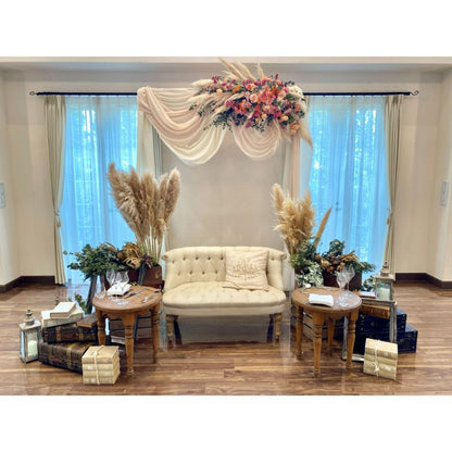 【ブーケプレゼント】オーダーメイドウェディング装花トータルプラン 【結婚式 フラワー 会場装花 オーダーメイド】