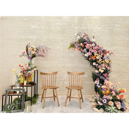 CORDY限定【レンタル】結婚式高砂装飾 兼 フォトブース 010 【結婚式 フラワー 会場装花 レンタル】