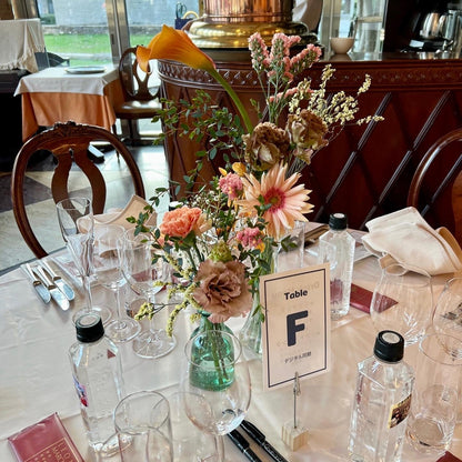 【オーダーメイド】ゲストテーブル装花 【結婚式 フラワー 会場装花 オーダーメイド】
