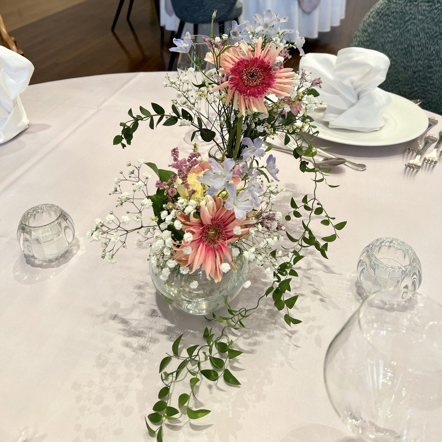 【オーダーメイド】ゲストテーブル装花 【結婚式 フラワー 会場装花 オーダーメイド】