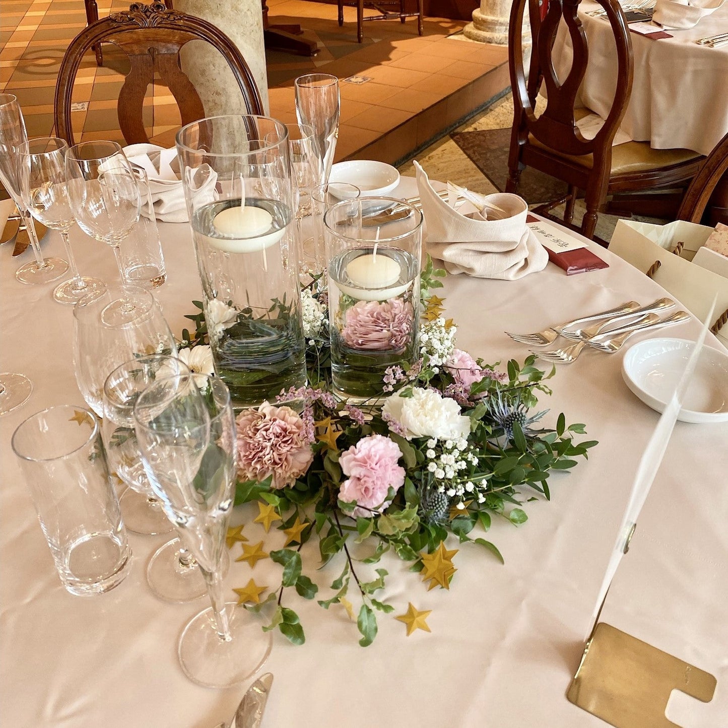 【オーダーメイド】ゲストテーブル装花 【結婚式 フラワー 会場装花 オーダーメイド】