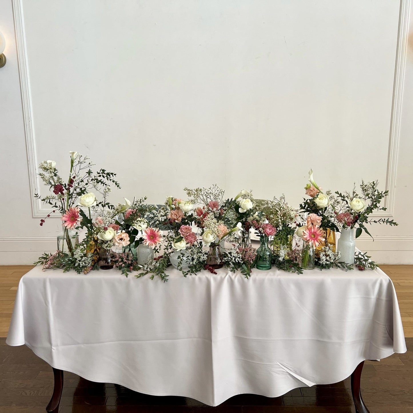 【オーダーメイド】メインテーブル装花 【結婚式 フラワー 会場装花 オーダーメイド】