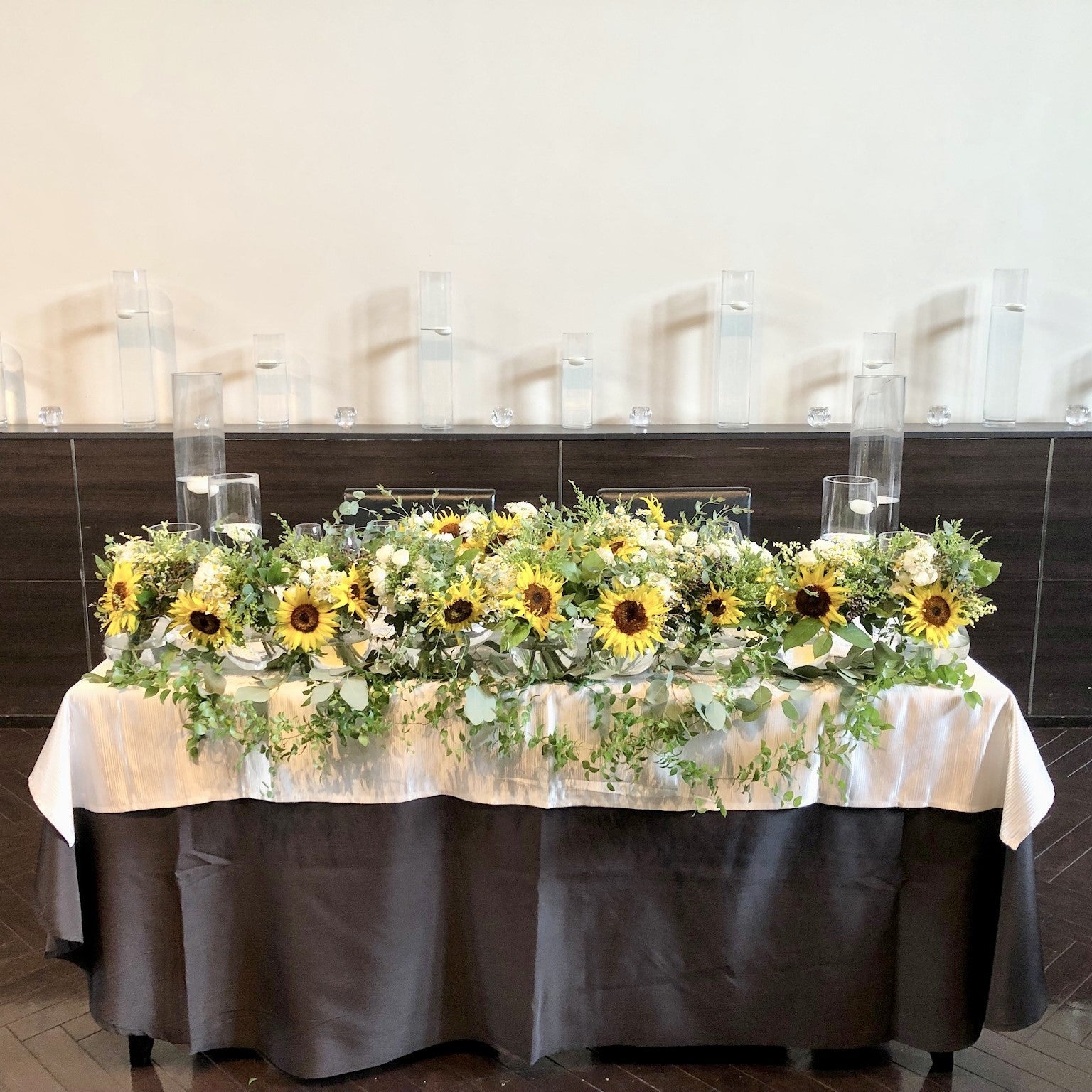 オーダーメイド】メインテーブル装花 【結婚式 フラワー 会場装花