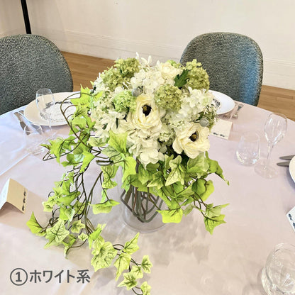 【造花】ウェルカムスペースフラワー  【結婚式　フラワー　会場装花】