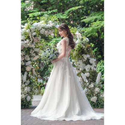 【レンタル】フォトウェディング用フラワーアーチ(レンタルブーケ&ブートニアセット)【結婚式 フラワー 会場装花】