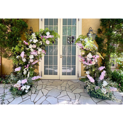 【レンタル】ウェルカムフラワーアーチ【結婚式 フラワー 会場装花 フォトスポット】