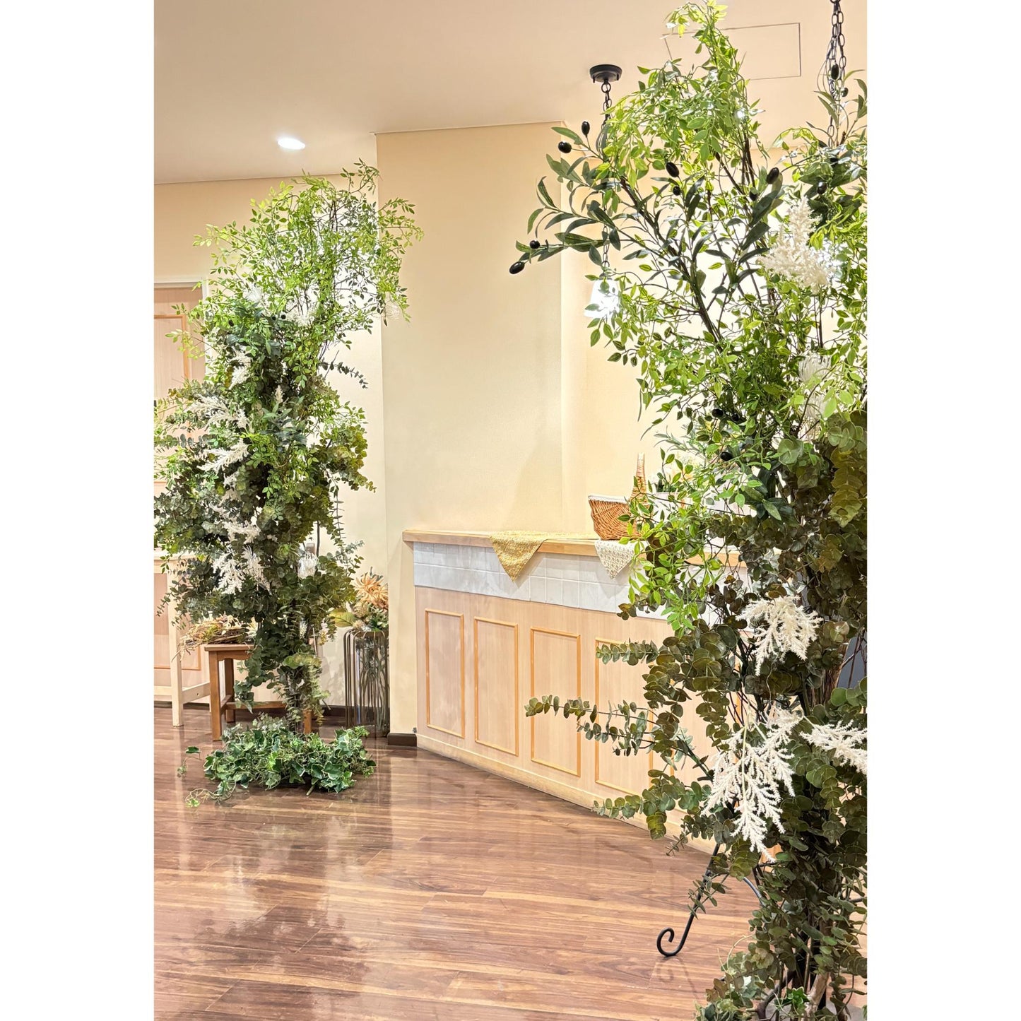 【レンタル】ウェルカムフラワーアーチ【結婚式 フラワー 会場装花 フォトスポット】