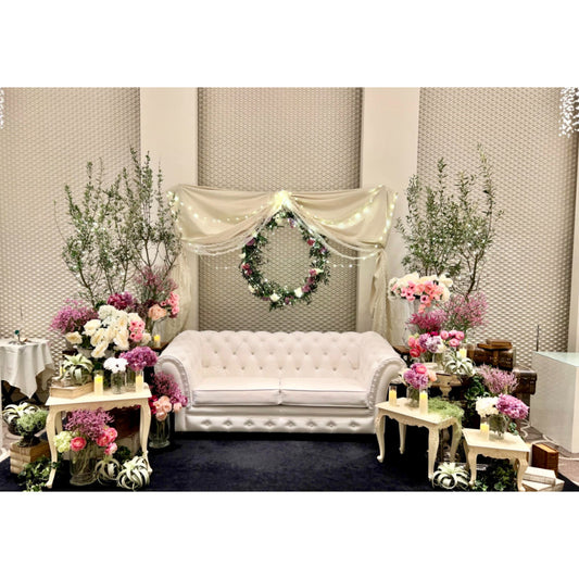 【レンタル】高砂装飾兼フォトブース011【結婚式 フラワー 会場装花】