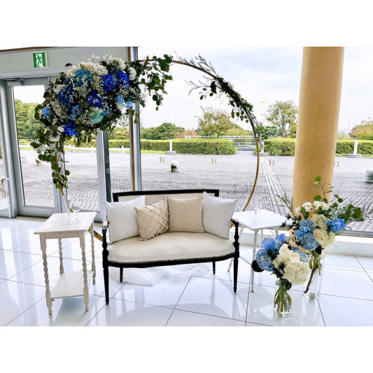 【レンタル】高砂装飾兼フォトブース015【結婚式 フラワー 会場装花】