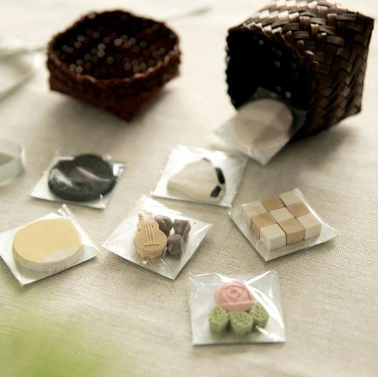 竹かごの詰め合わせギフト 【結婚式 ギフト 食品 引き菓子 和菓子】