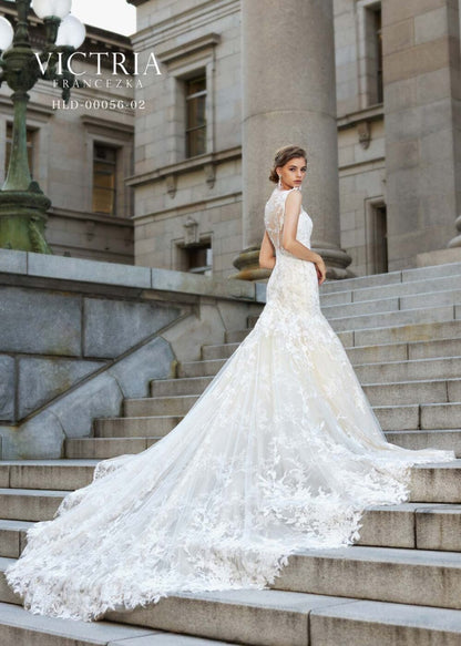 HLD-00056【ウェディングドレス レンタル】