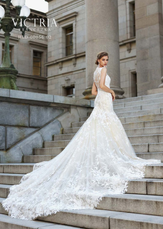 HLD-00056【ウェディングドレス レンタル】