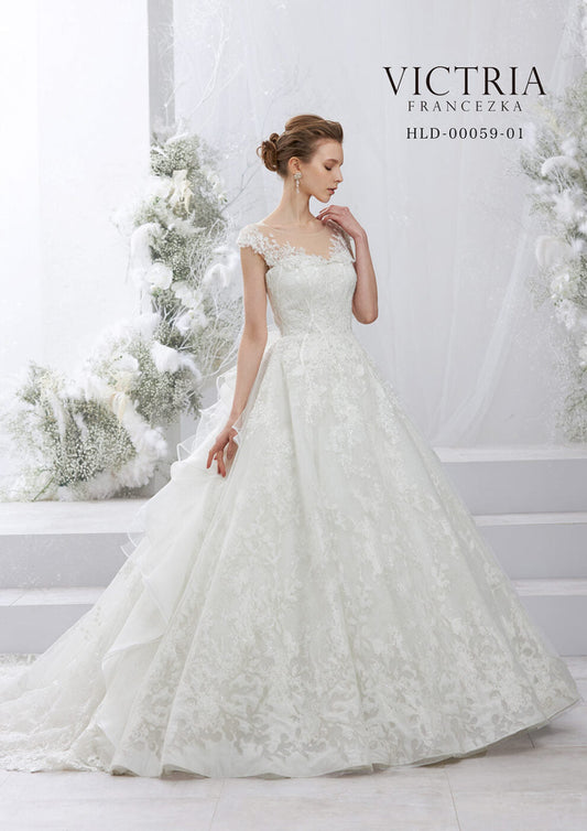 HLD-00059【ウェディングドレス レンタル】