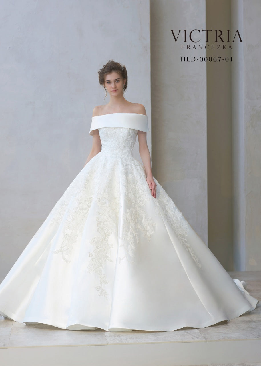 HLD-00067【ウェディングドレス レンタル】