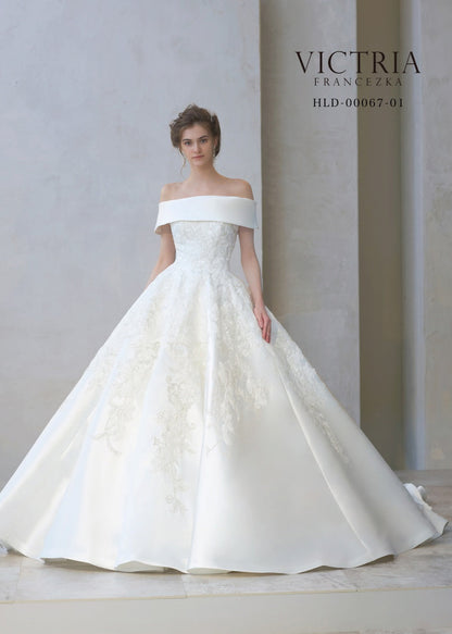 HLD-00067【ウェディングドレス レンタル】