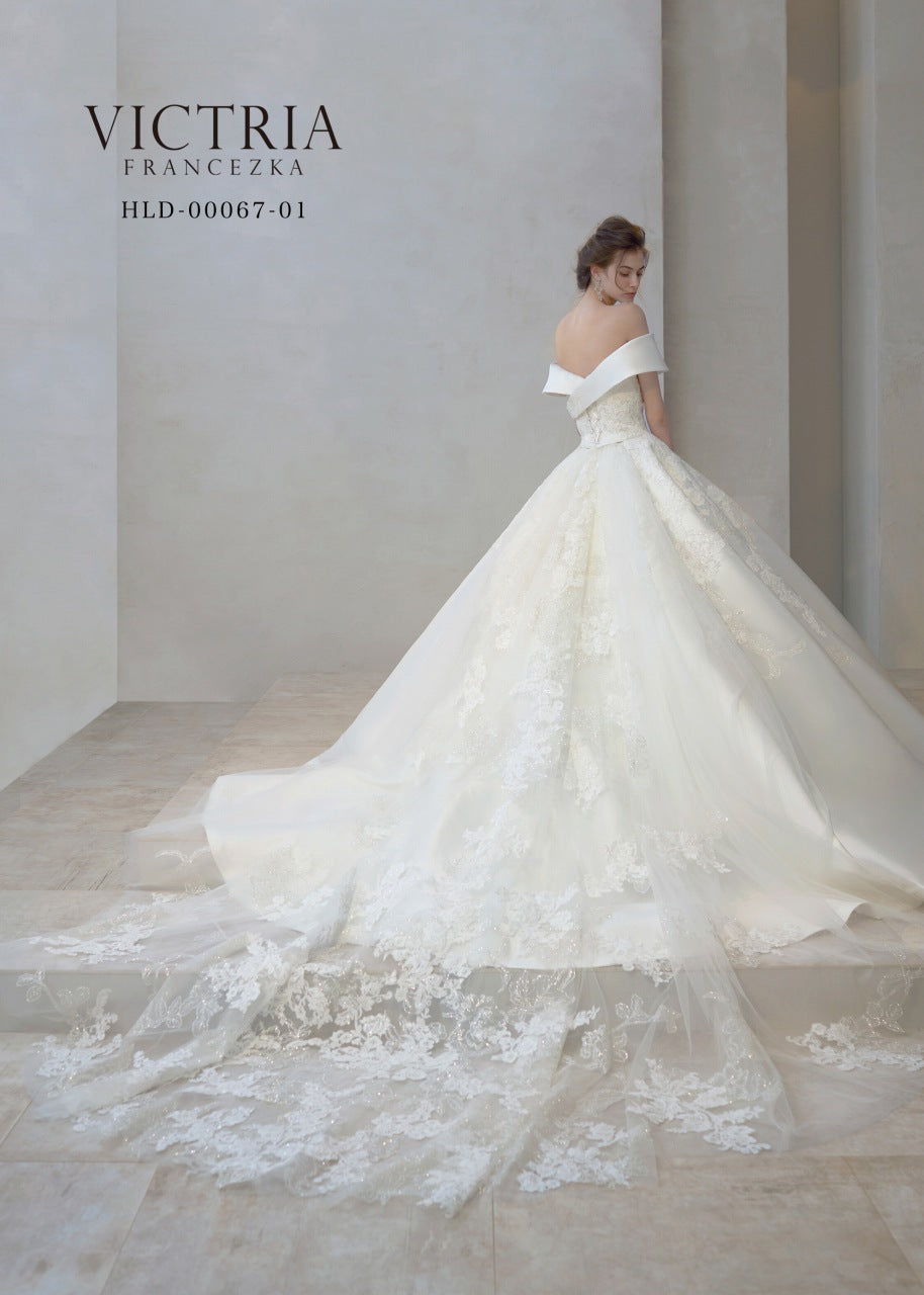 HLD-00067【ウェディングドレス レンタル】