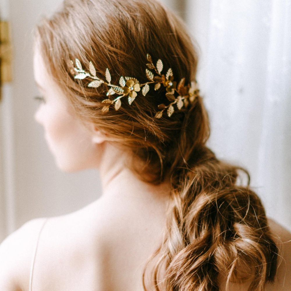 【ヘッドドレス】リファージュヘアコーム/ブライダルアクセサリー 【結婚式 ヘアアクセサリー】