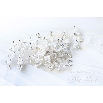 【ヘッドドレス】ヘッドピース ~ブライダルヘッドドレス~ ≪HP-14≫ 【結婚式 ヘアアクセサリー】