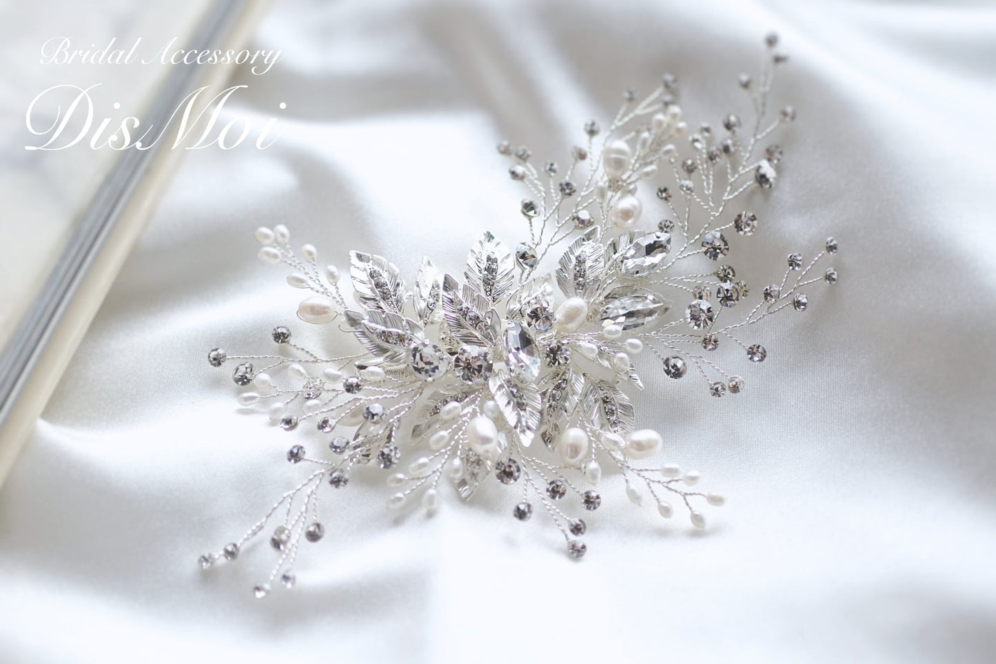 【ヘッドドレス】ヘッドピース ~ブライダルヘッドドレス~ ≪HP-34≫ 【結婚式 ヘアアクセサリー】