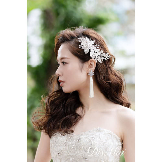 【ヘッドドレス】ヘッドピース ~ブライダルヘッドドレス~ ≪HP-38≫ 【結婚式 ヘアアクセサリー】