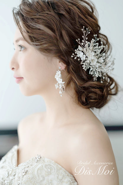【ヘッドドレス】ヘッドピース ~ブライダルヘッドドレス~ ≪HP-39≫ 【結婚式 ヘアアクセサリー】