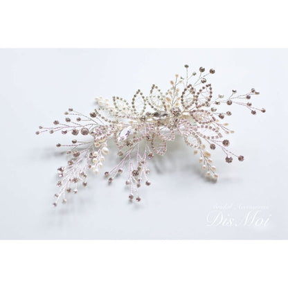【ヘッドドレス】ヘッドピース ~ブライダルヘッドドレス~ ≪HP-40≫ 【結婚式 ヘアアクセサリー】