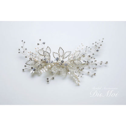 【ヘッドドレス】ヘッドピース ~ブライダルヘッドドレス~ ≪HP-40≫ 【結婚式 ヘアアクセサリー】