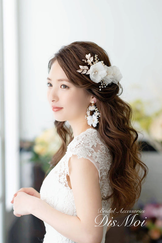 【ヘッドドレス】ヘッドピース silver/gold ≪HP-41≫ 【結婚式 ヘアアクセサリー】