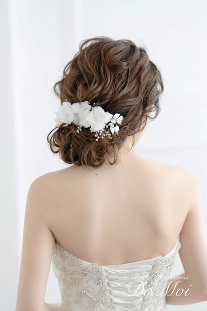 【ヘッドドレス】ヘッドピース silver/gold ≪HP-41≫ 【結婚式 ヘアアクセサリー】
