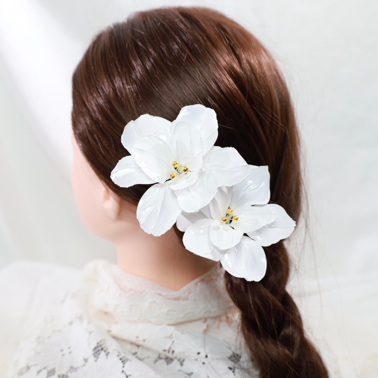 ヘッドドレス A5【アメリカンフラワー　髪飾り　ヘアアクセサリー　花　ヘッドドレス】 【結婚式　和装ヘアアクセサリー】