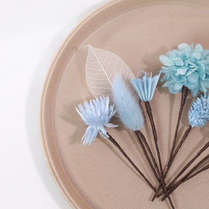 髪飾り K4【ヘアアクセサリー 花 ドライフラワー プリザーブド かすみ草】 【結婚式 和装 アクセサリー】