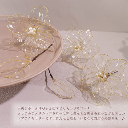 ヘッドドレス A9【アメリカンフラワー 髪飾り ヘアアクセサリー 花 ヘッドドレス ドライフラワー プリザーブドフラワー 水引 和玉髪飾り】 【結婚式 和装ヘアアクセサリー】