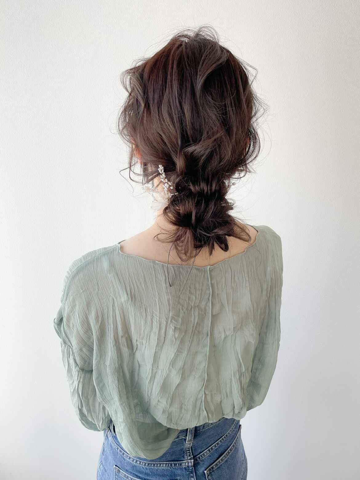 【ヘッドドレス】ヘアピンセット ~ブライダルヘッドドレス~ ≪HPN-07≫ 【結婚式 ヘアアクセサリー】