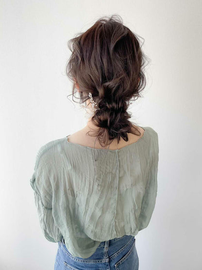 【ヘッドドレス】ヘアピンセット ~ブライダルヘッドドレス~ ≪HPN-07≫ 【結婚式 ヘアアクセサリー】