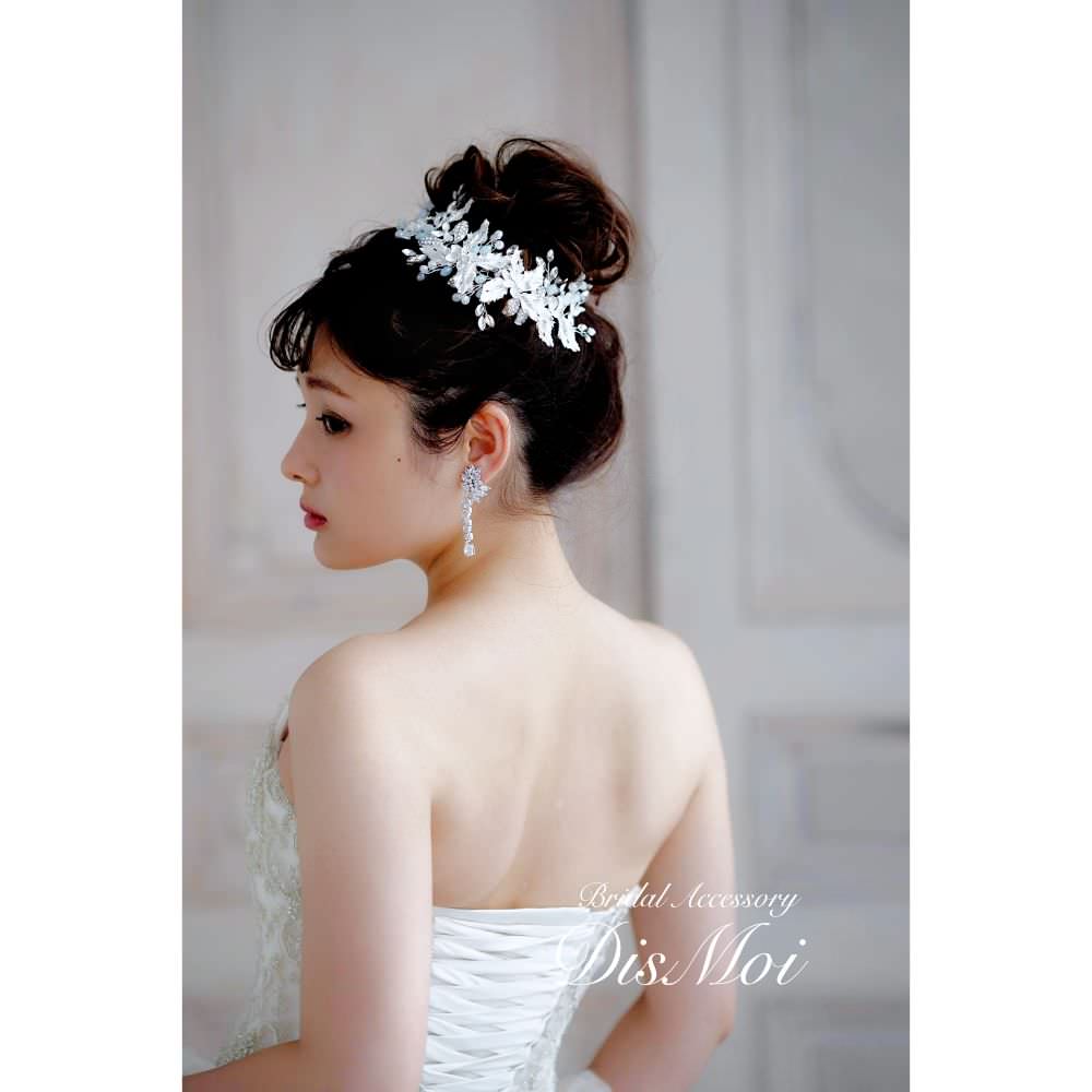 【ヘッドドレス】ヘッドピースセット ~ブライダルヘッドドレス~ ≪HPS-20≫ 【結婚式 ヘアアクセサリー】