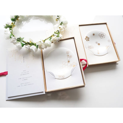 POTTERYBOOK-HARE-雪輪 【結婚式 ギフト 引き出物 食器類】