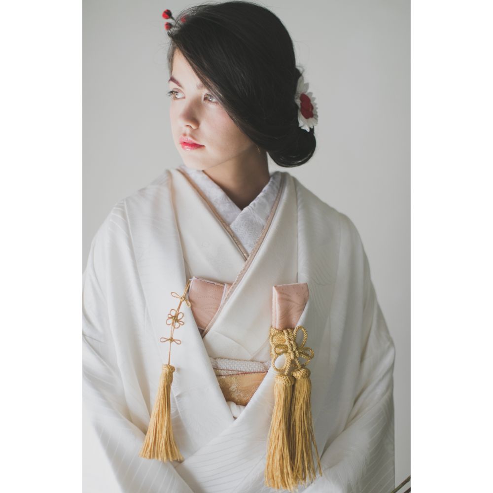 飛翔古典波文様 【結婚式 和装 白無垢 レンタル】