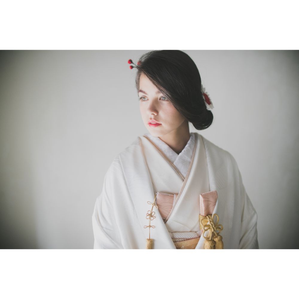 飛翔古典波文様 【結婚式 和装 白無垢 レンタル】
