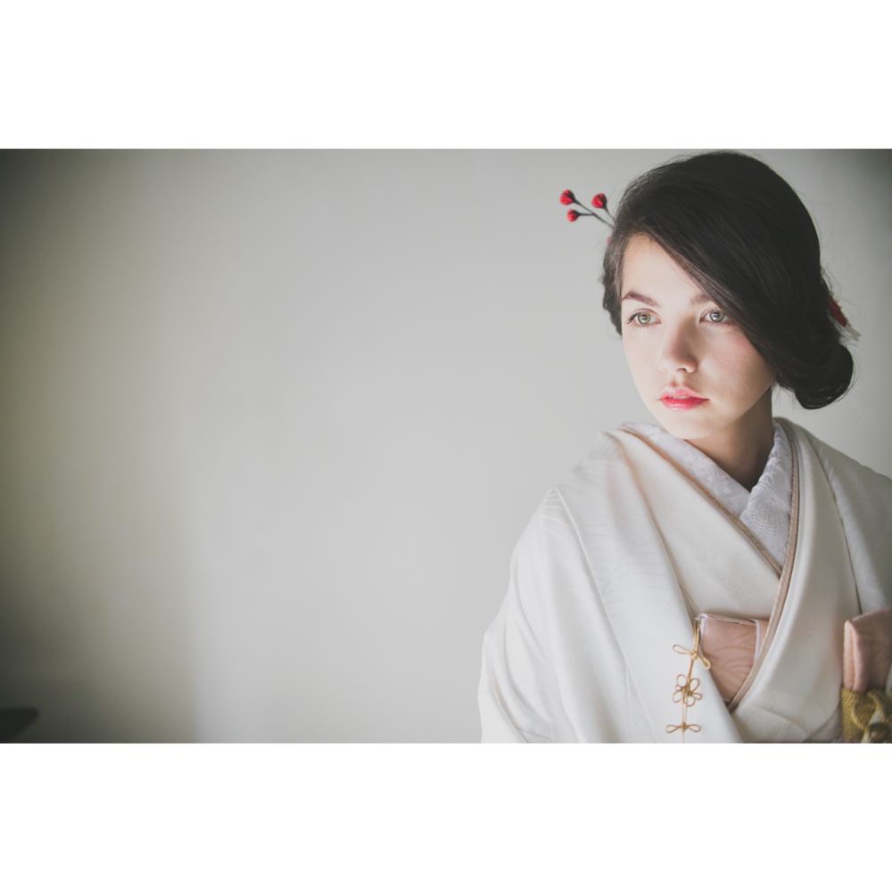 飛翔古典波文様 【結婚式 和装 白無垢 レンタル】