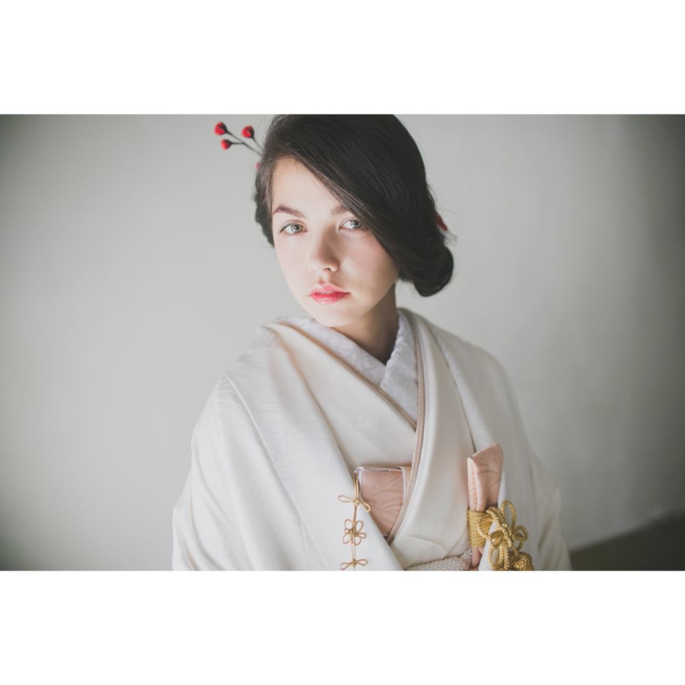 飛翔古典波文様 【結婚式 和装 白無垢 レンタル】