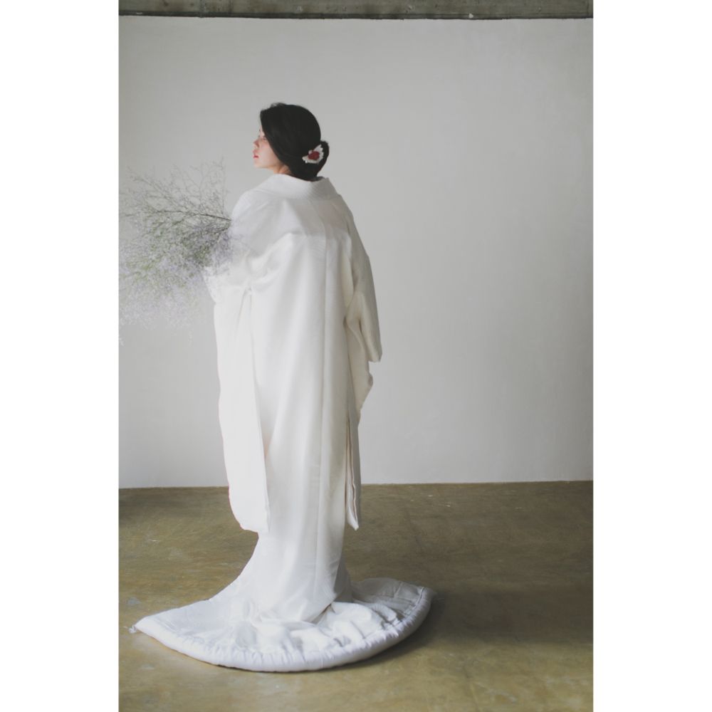 飛翔古典波文様 【結婚式 和装 白無垢 レンタル】