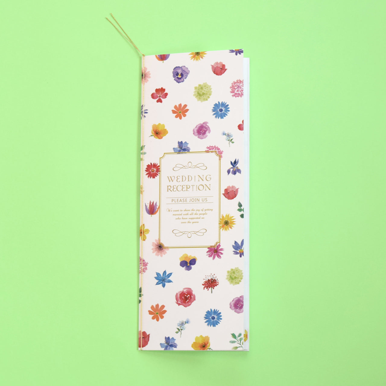 【結婚式 席次表 大人数専用】マリアージュフルール (印刷込み)【結婚式 ペーパー 席次表】