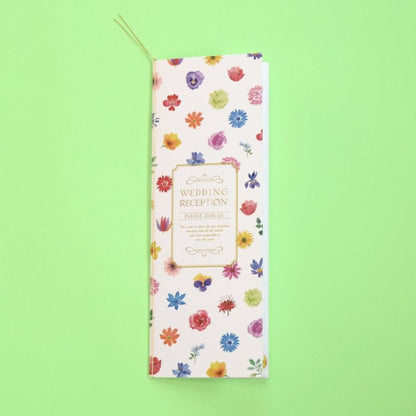 【結婚式 席次表】マリアージュフルール (印刷込み)【結婚式 ペーパー 席次表】