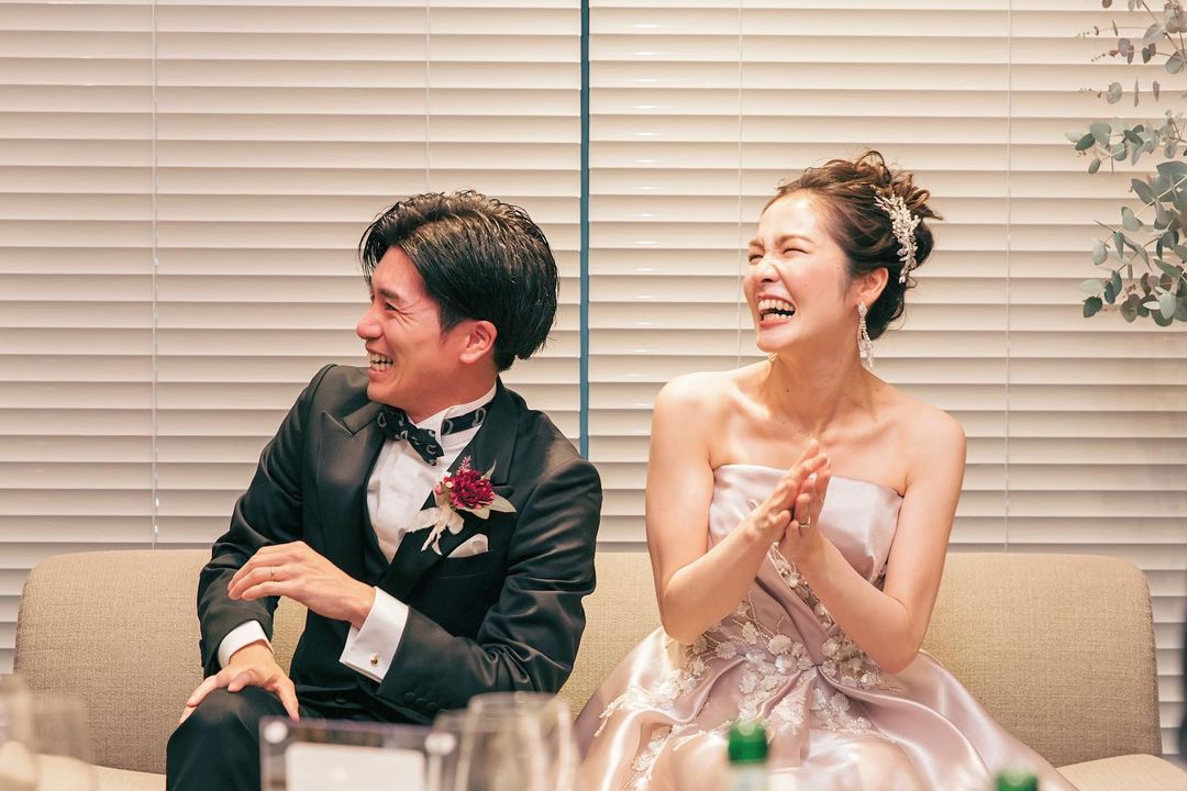 結婚式　スナップ写真