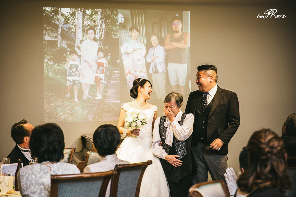 結婚式　スナップ写真