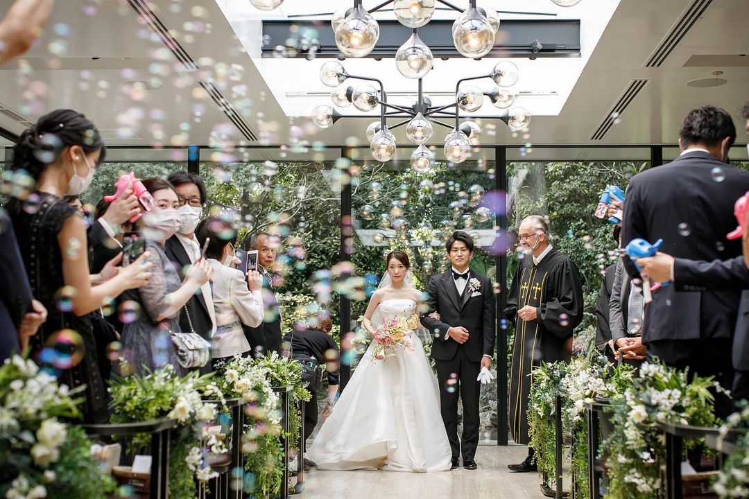 結婚式　スナップ写真