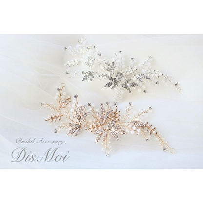 【ヘッドドレス】小枝アクセサリー silver/gold ~ブライダルヘッドドレス~ ≪HV-04≫ 【結婚式 ヘアアクセサリー】